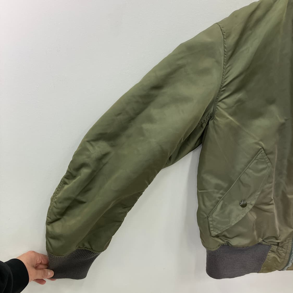 Schott 쇼트 카키 ma-1 항공 점퍼 L 상품이미지5