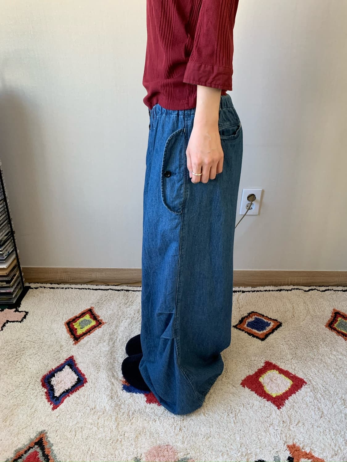 Parachutte Wide Denim .. 상품이미지3