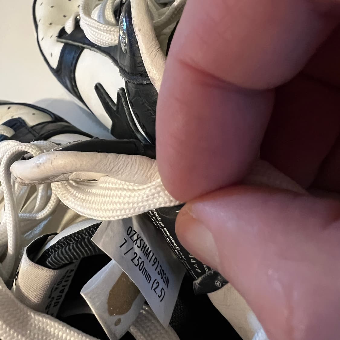 베이프 스타 #3 블랙 화이트(BAPE Sta #3 Black White 상품이미지8