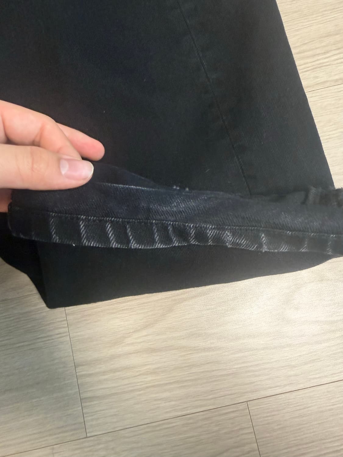 해칭룸 와일드 커브진 블랙 2사이즈 상품이미지2