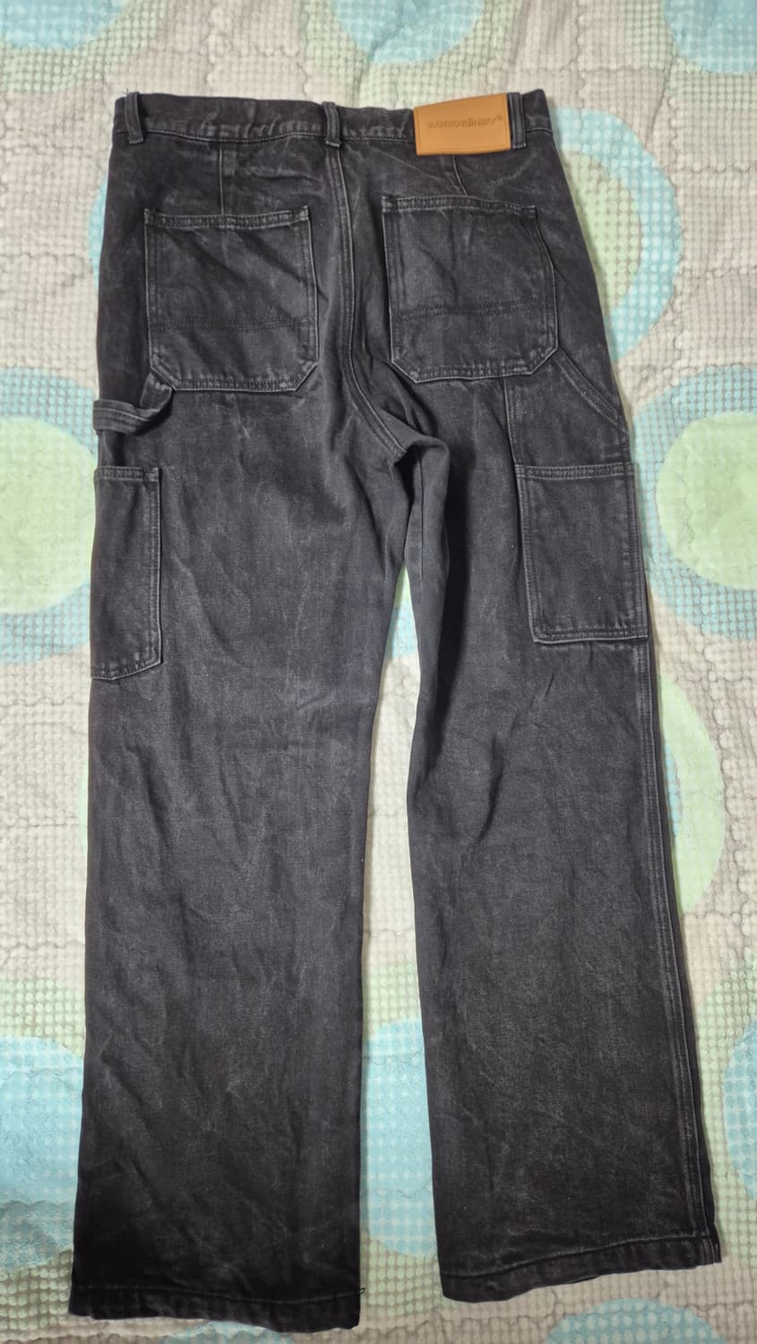 엑스트라오디너리 더블니 데님 블랙 m 상품이미지2