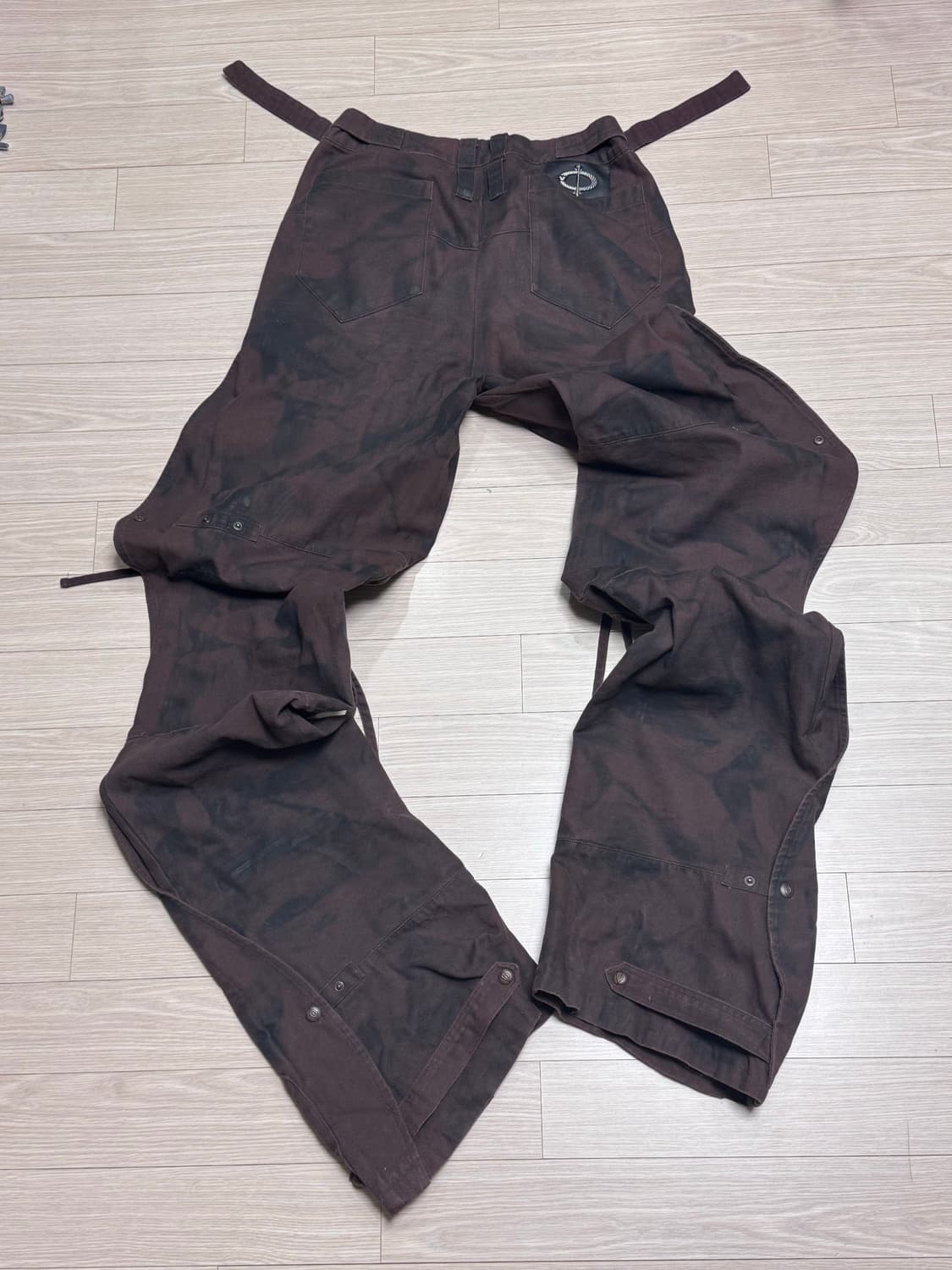 스쿠읏 퍼락사이드 팬츠 브라운 상품이미지2