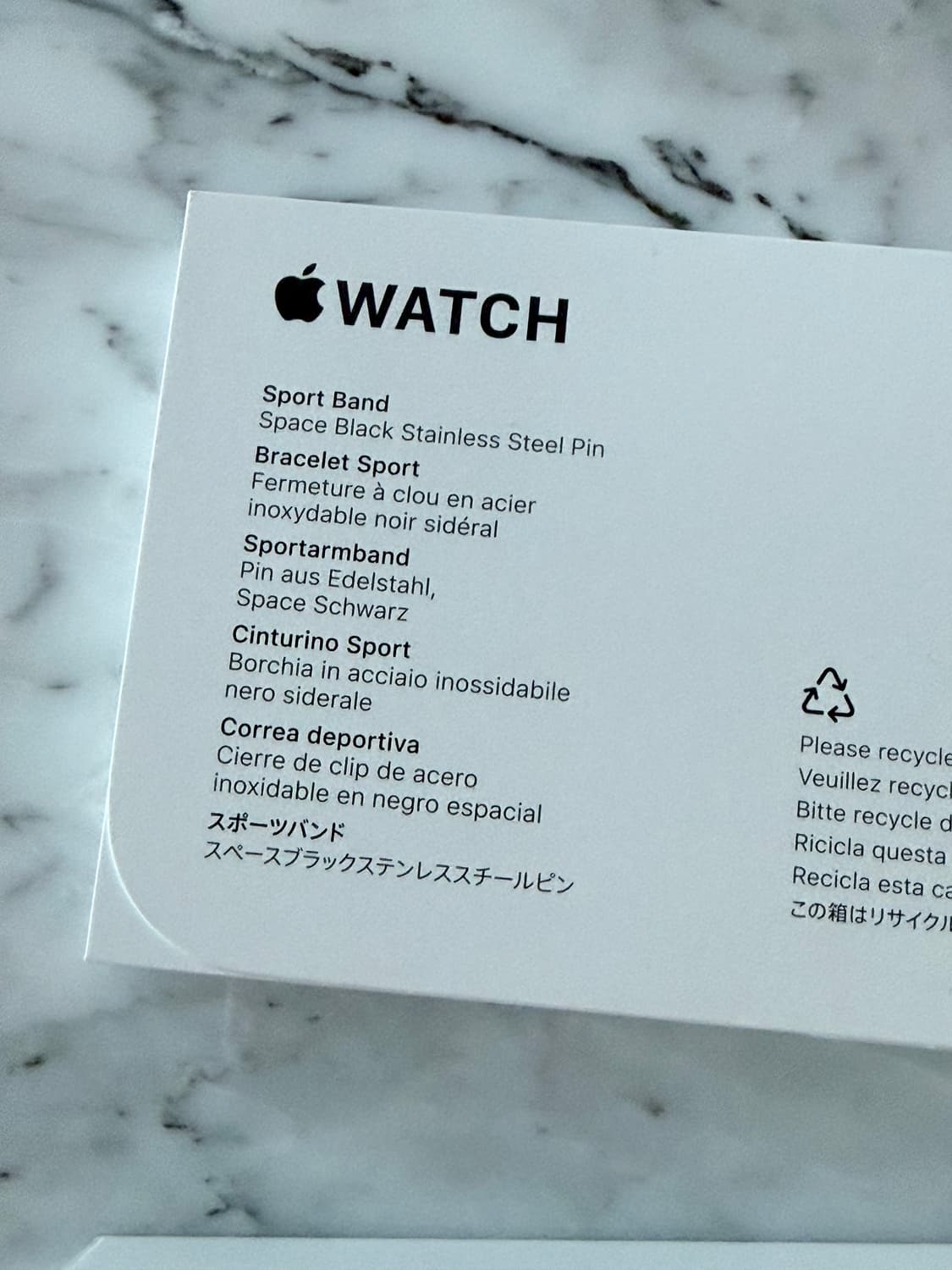 [미개봉] 애플워치 11 제트블랙 블랙 스포츠밴드 42mm S/M GPS 상품이미지4