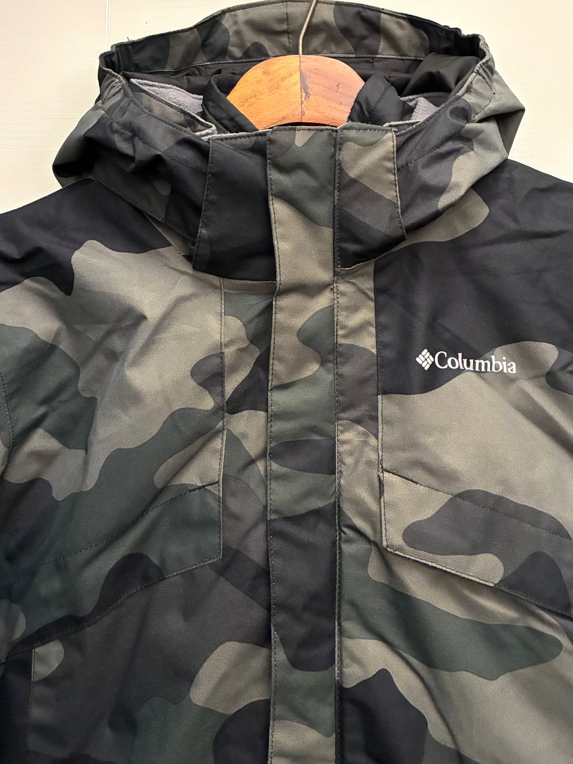 (L)컬럼비아 2 in 1 부가부 카모 옴니펙 플리스 바람막이자켓 점퍼 상품이미지5
