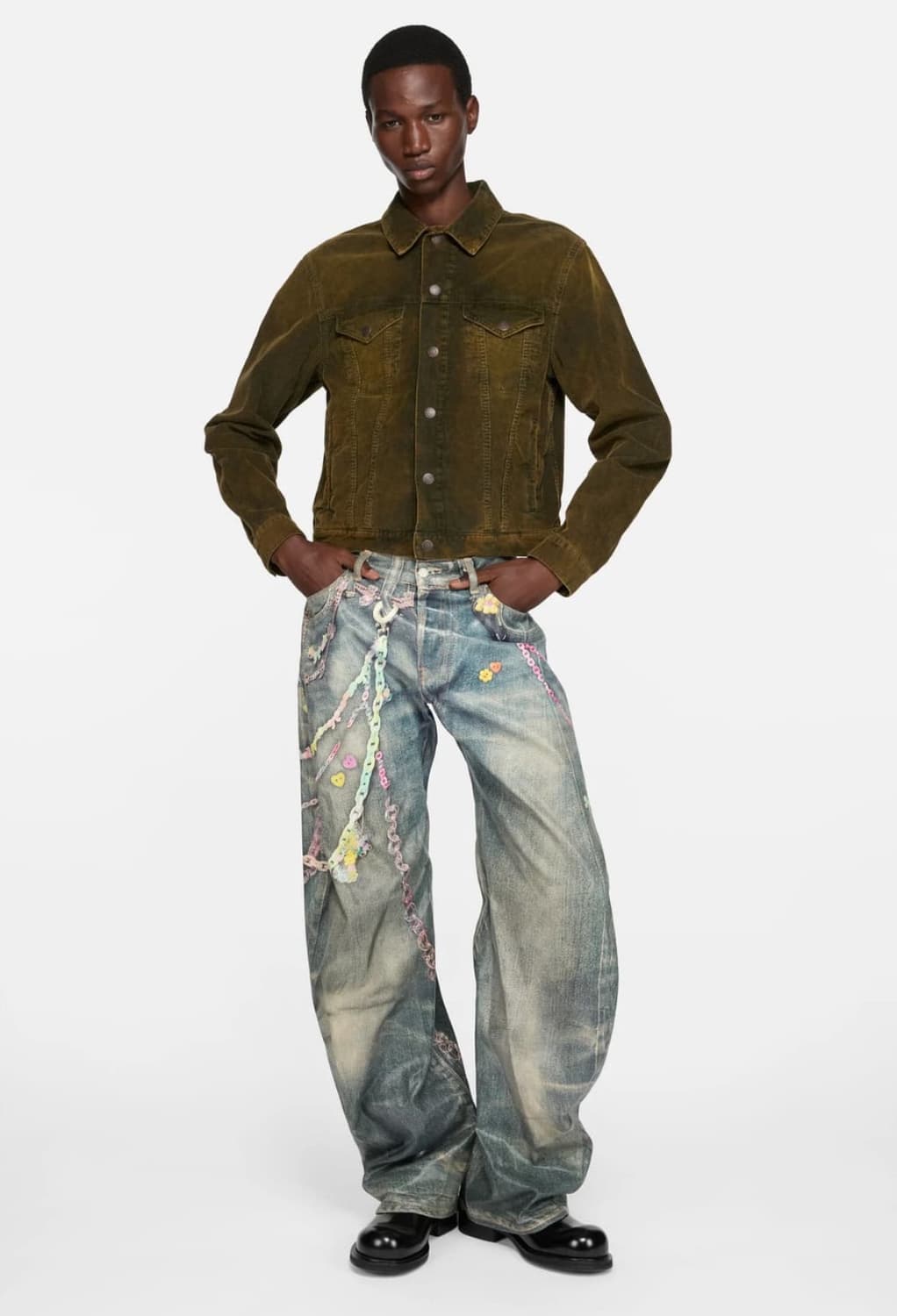 아크네 트롱프뢰유 데님 44 상품이미지1