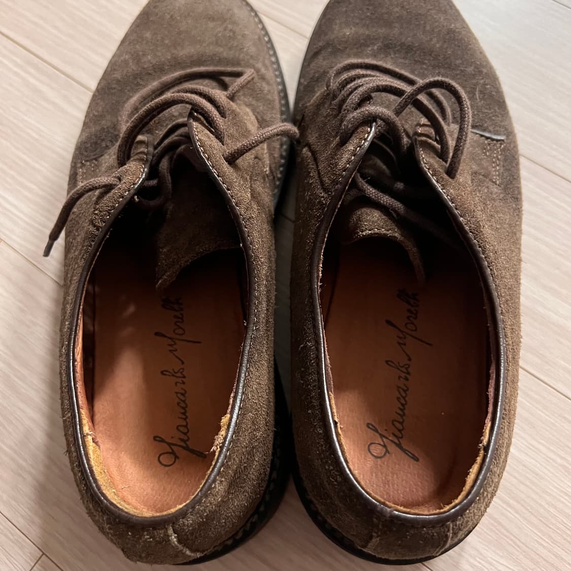 장까를로모렐리 스웨이드 더비 255~260 상품이미지4