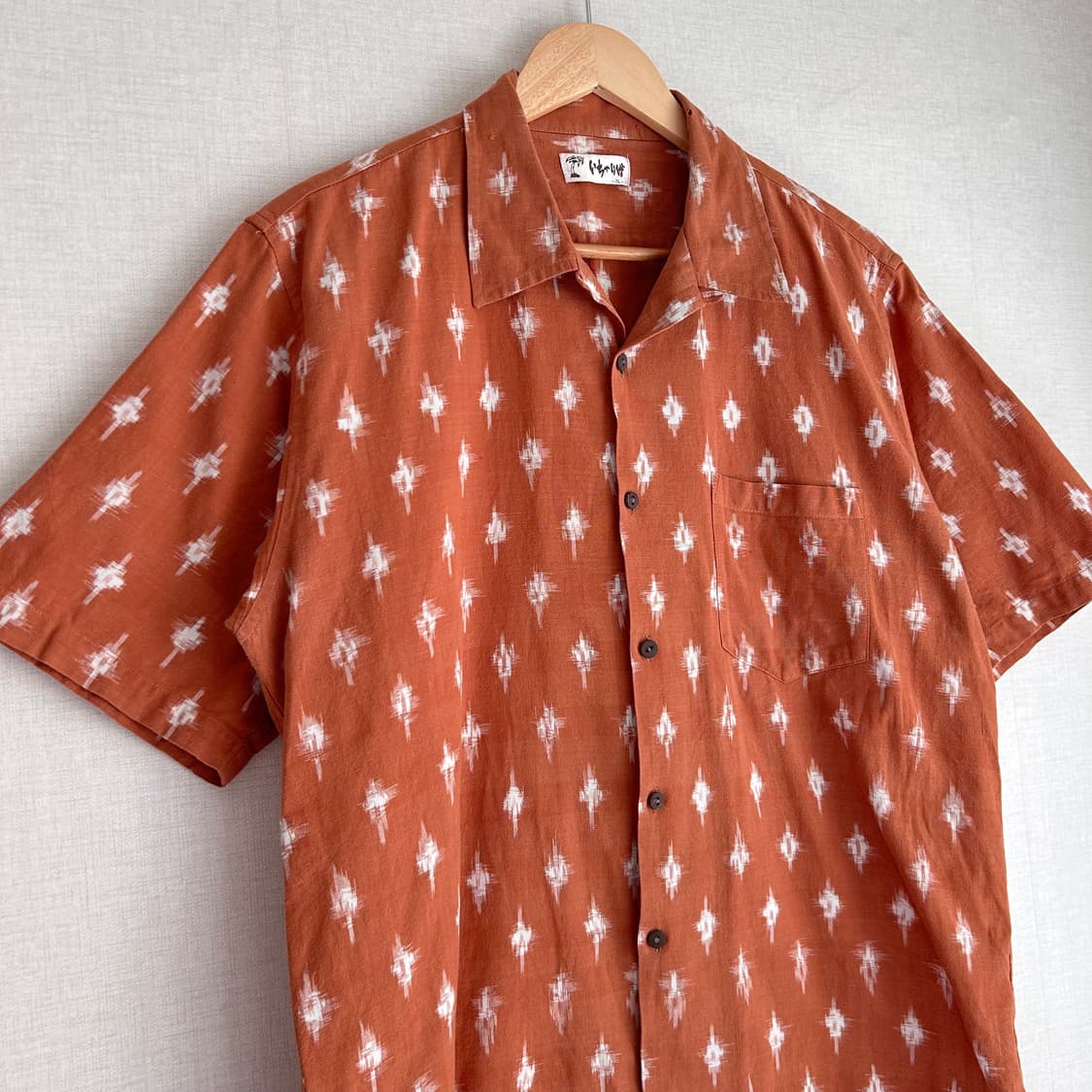 Japan Vintage Brown Shirts 상품이미지2