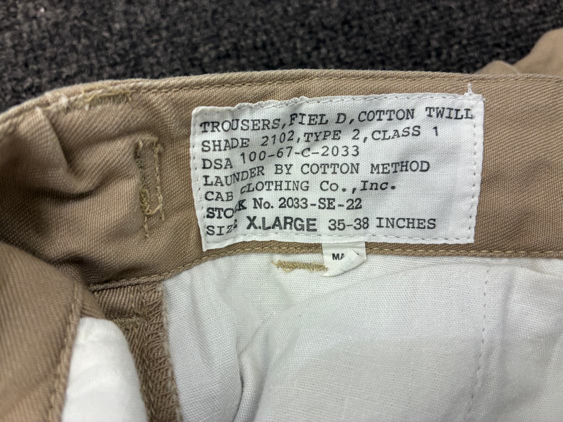 XL)Cab clothing 빈티지 코튼 카고팬츠 상품이미지5