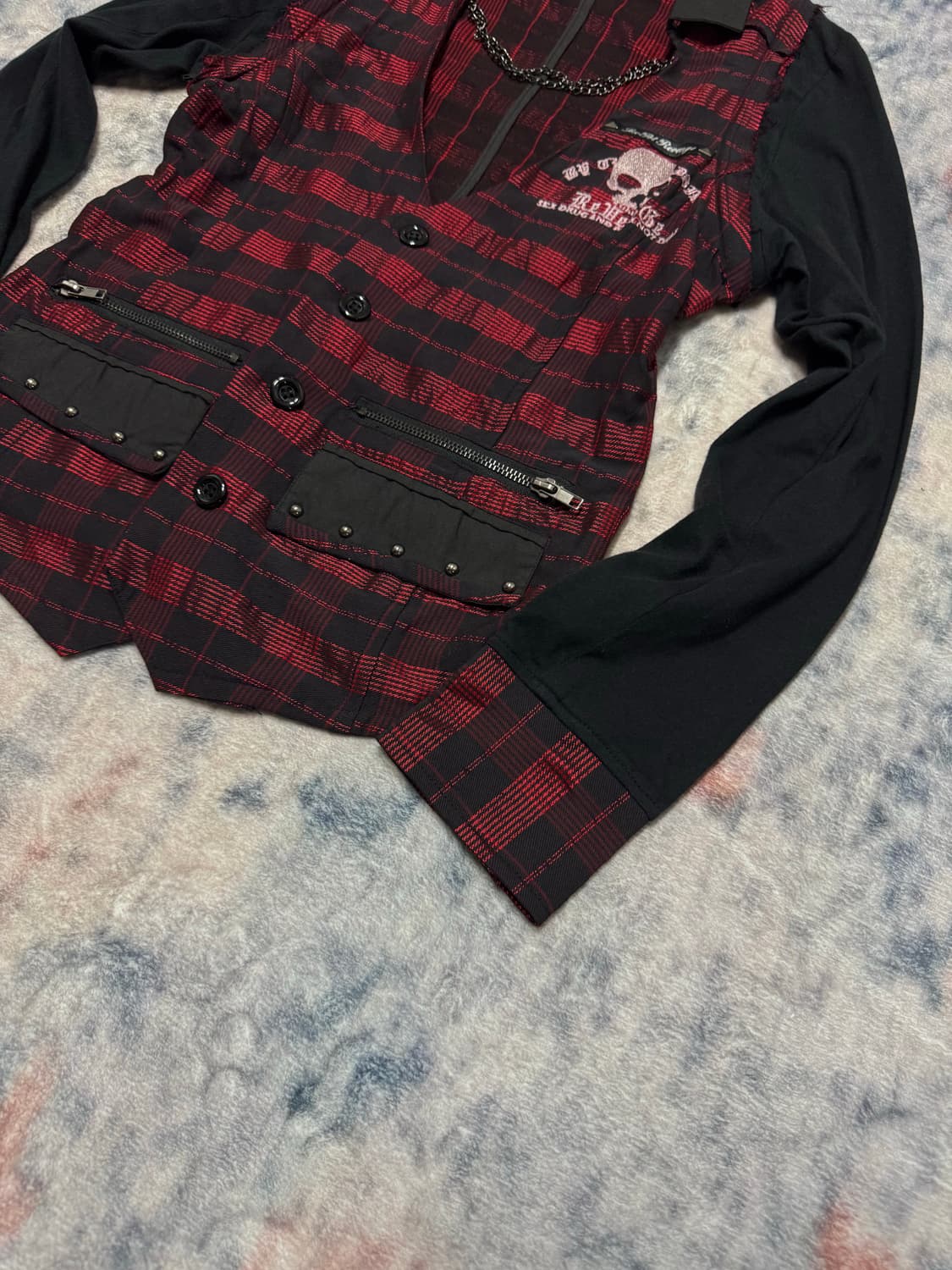 Sexpotrevenge punk layered jacket 상품이미지6