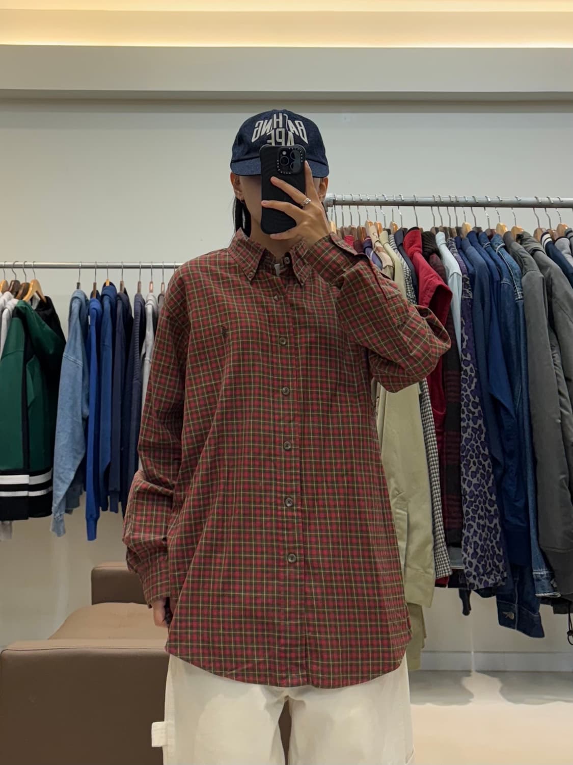 폴로 랄프로렌 타탄 체크셔츠 상품이미지5