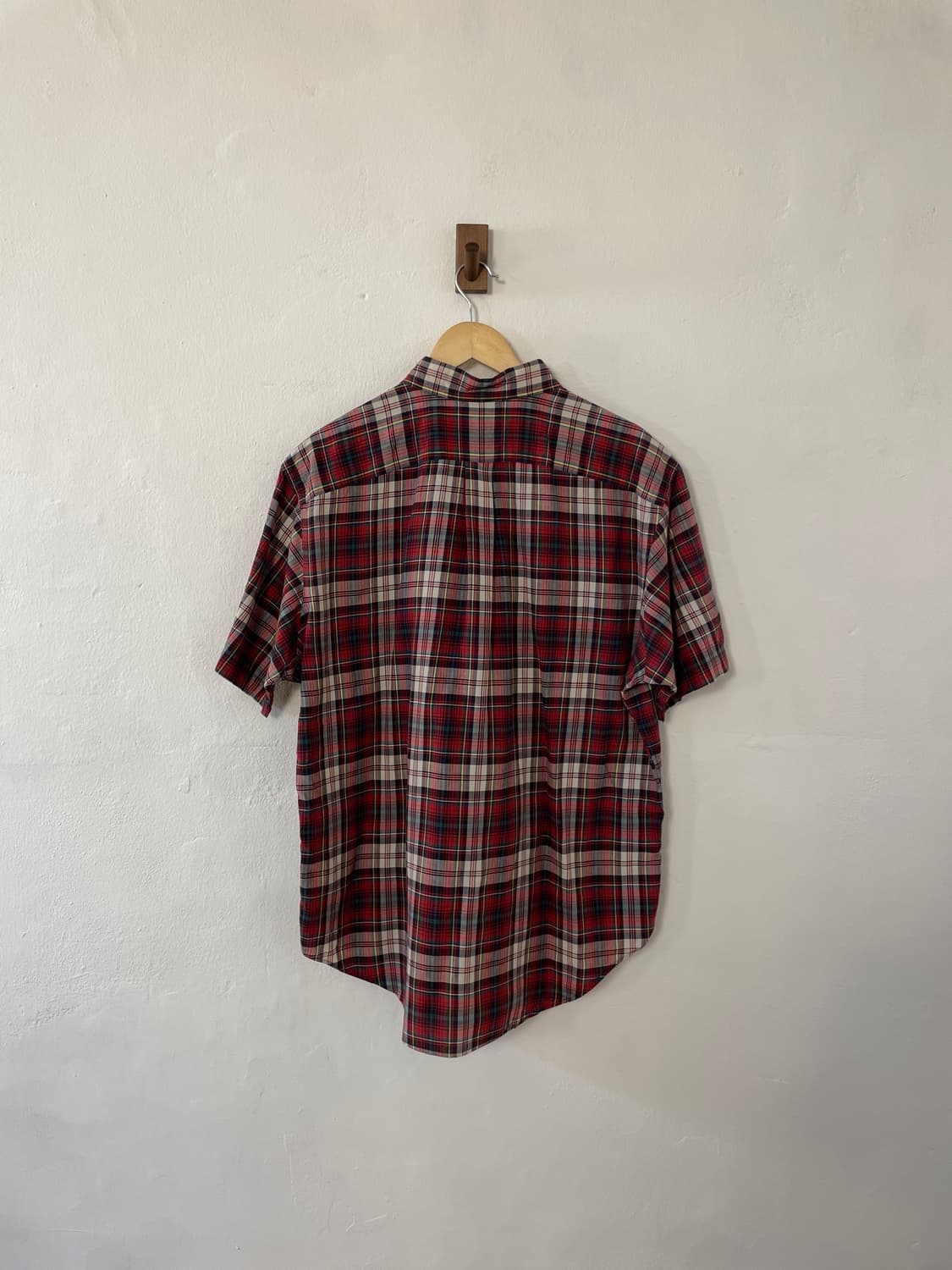 폴로 커스텀핏 체크 반팔 셔츠  상품이미지7