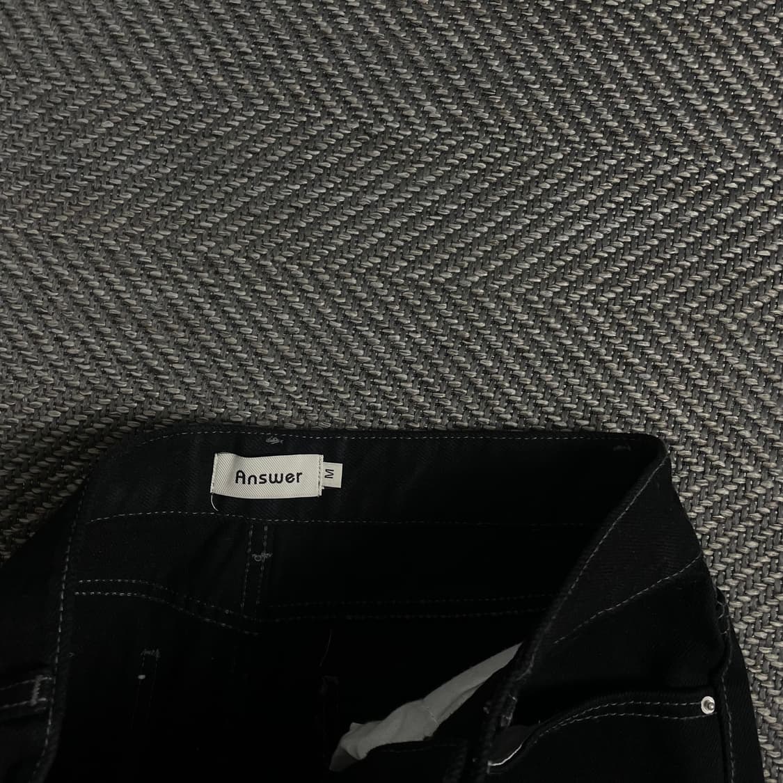 answer 백 포켓 스티치 데님 카펜터 워크 데님 팬츠y 4157 상품이미지7