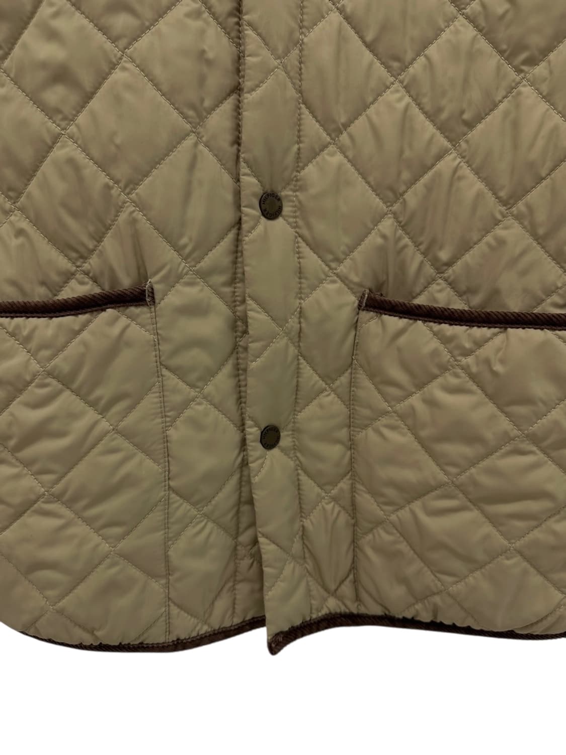 타미힐피거 퀄팅자켓 옐로우베이지 (M) 상품이미지4