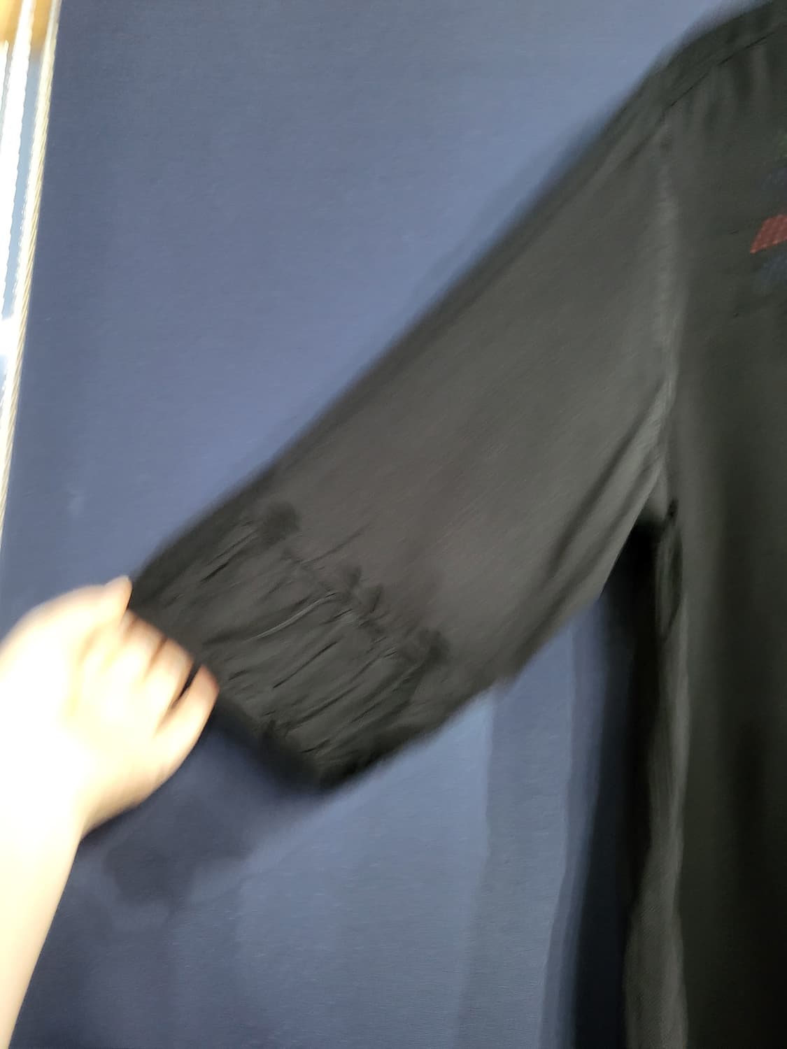 Wb 풍기인견 자수 블라우스(새상품) 상품이미지3