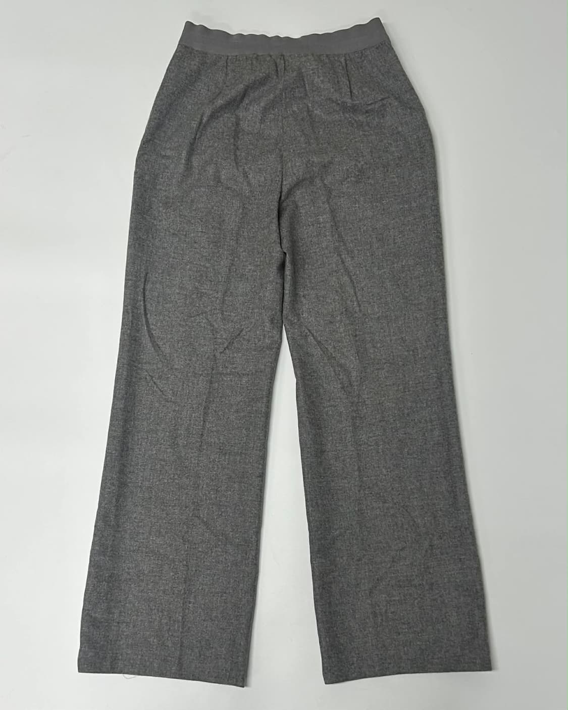 타임 포스트모던 20년 한섬 이탈리아 비엘라산 울 슬렉스 팬츠 상품이미지2