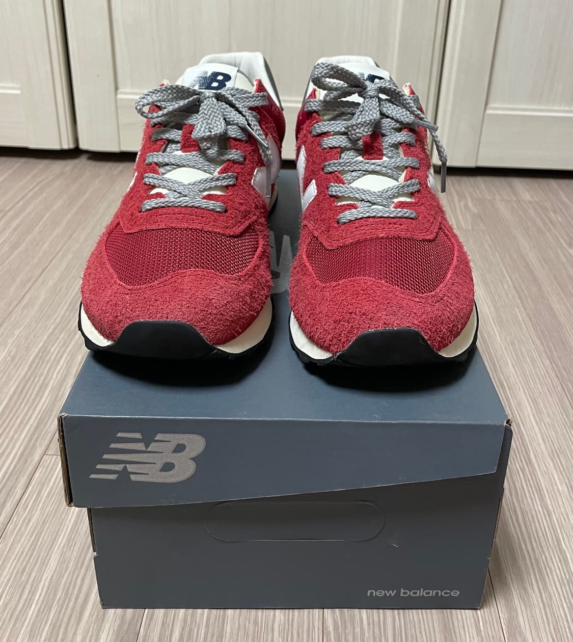 뉴발란스 574 헤리티지 레드(275) 상품이미지3