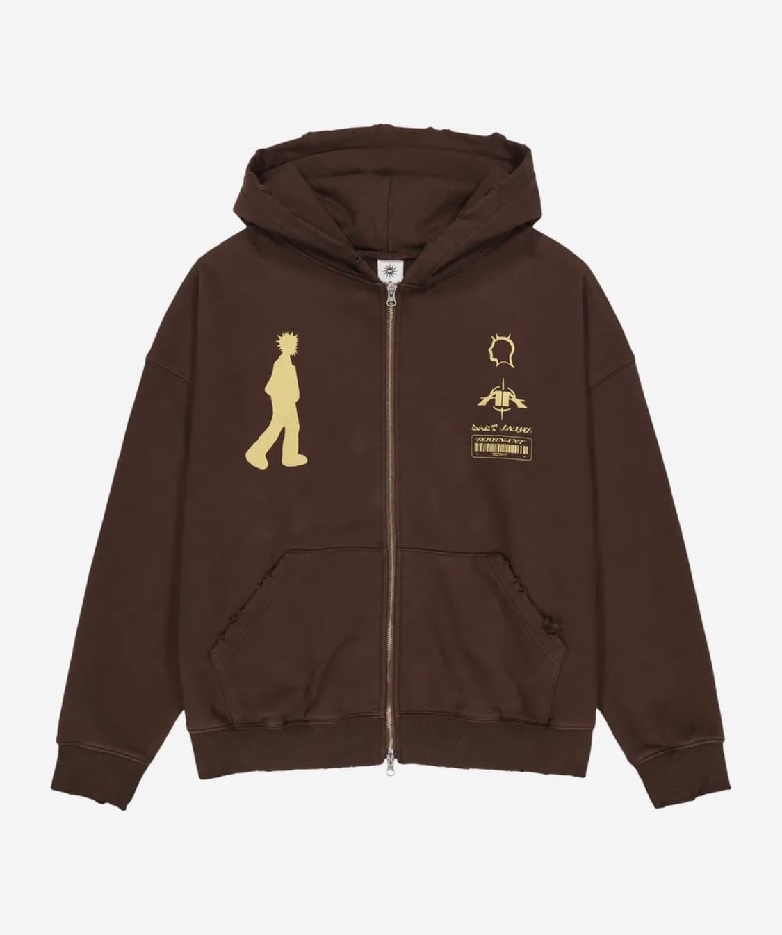 도미넌트 빈티지 바이오워싱 후드집업 상품이미지1