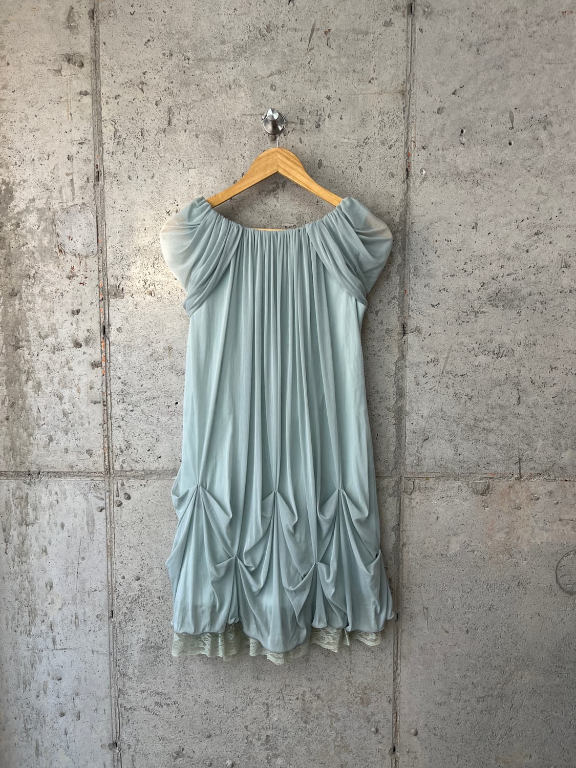 Peyton Place 쉬폰 드레스 민트 상품이미지10