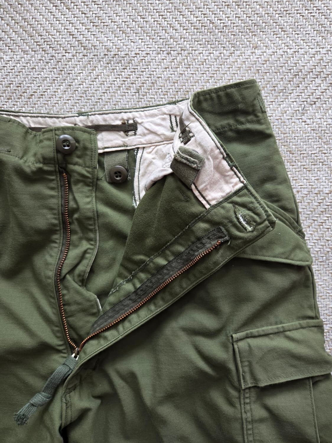 1974 M-65 카고 팬츠 M-L 상품이미지5