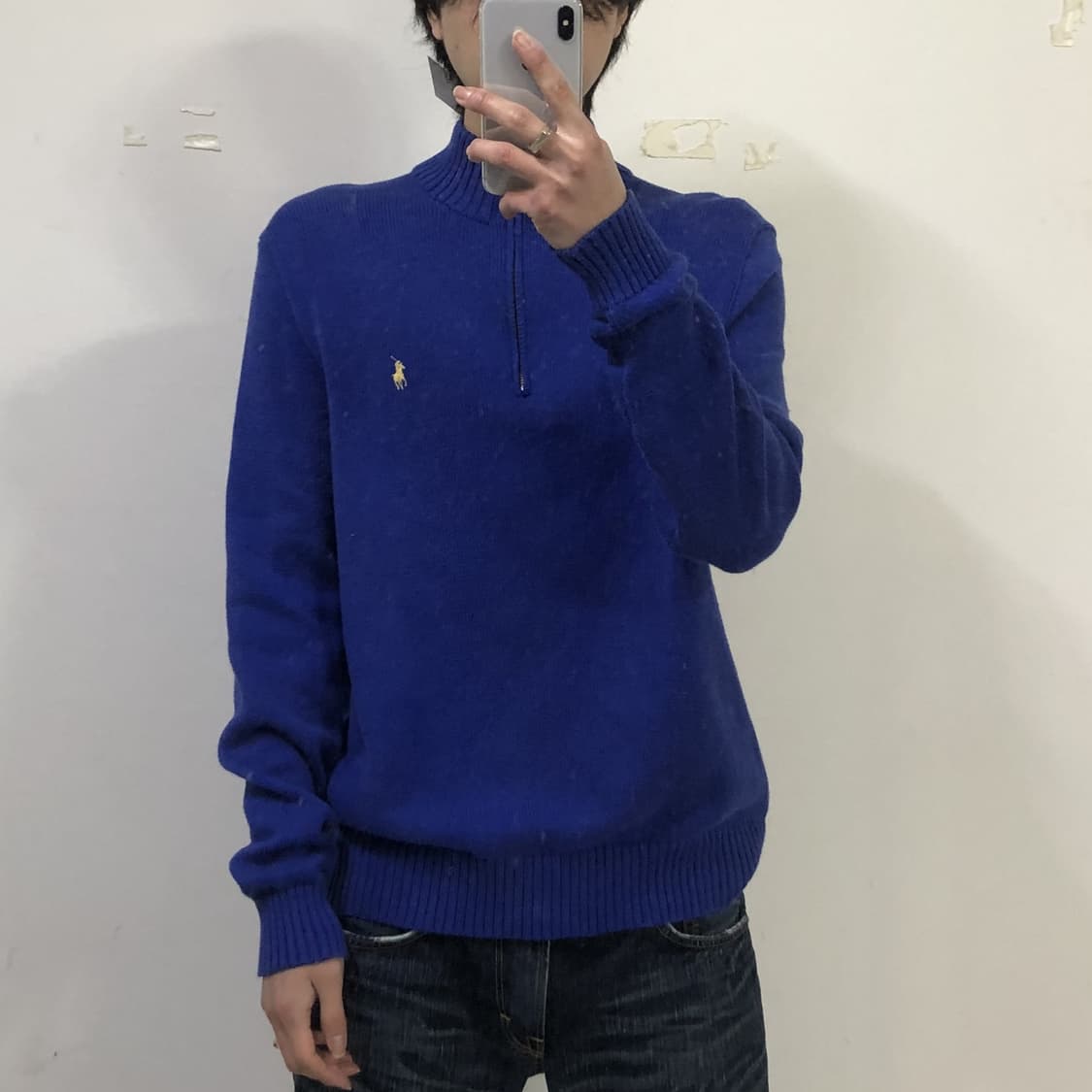 폴로랄프로렌 반집업 니트 상품이미지3