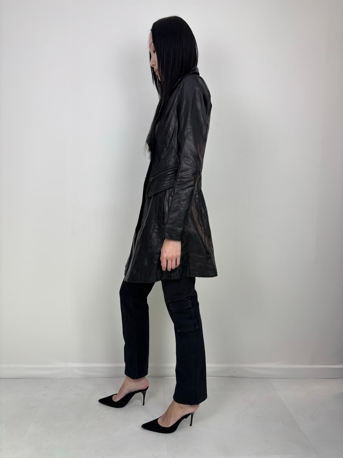 SOFT MID LEATHER JACKET 상품이미지5