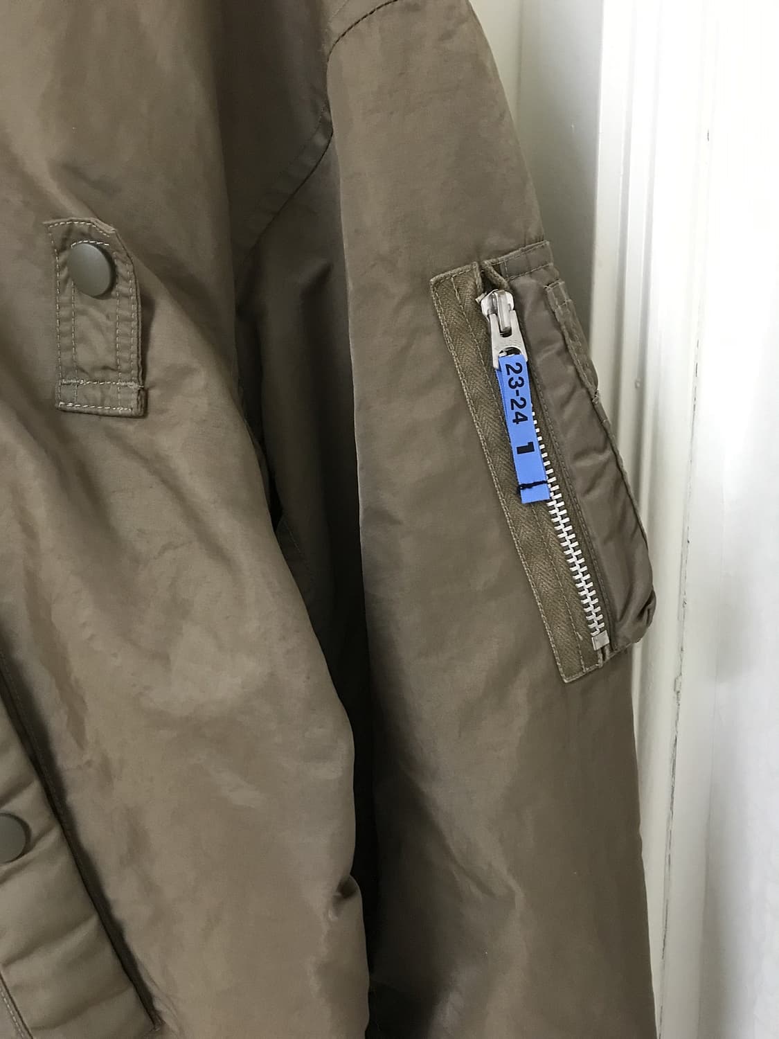 @새상품@ 미하라야스히로 런웨이 판초 ma-1 봄버 오버사이즈  상품이미지5