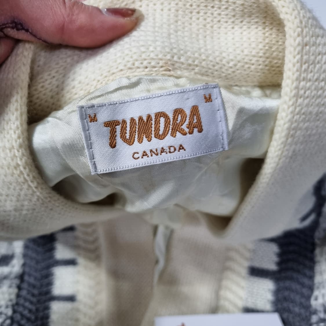 캐나다 코위찬 니트 가디건  상품이미지5