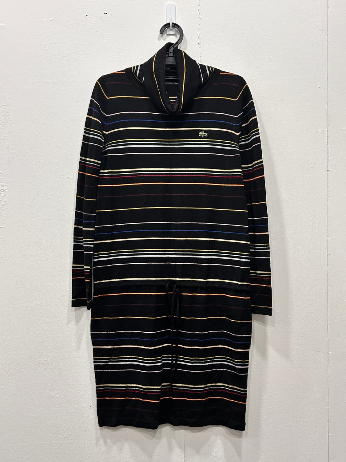 라코스테 터틀넥 울100% 니트 원피스 55 상품이미지2