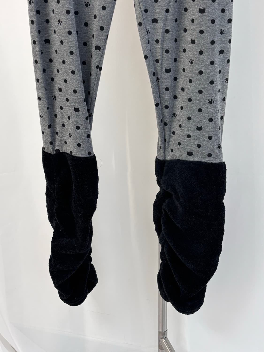 땡땡이 발자국 레그워머 레깅스 상품이미지3