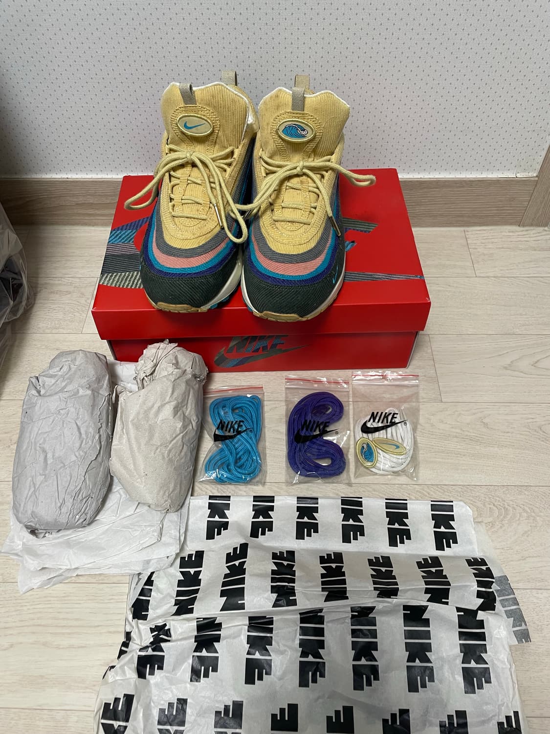 나이키x 션 우더스푼 에어맥스 1/97, 270사이즈 상품이미지9