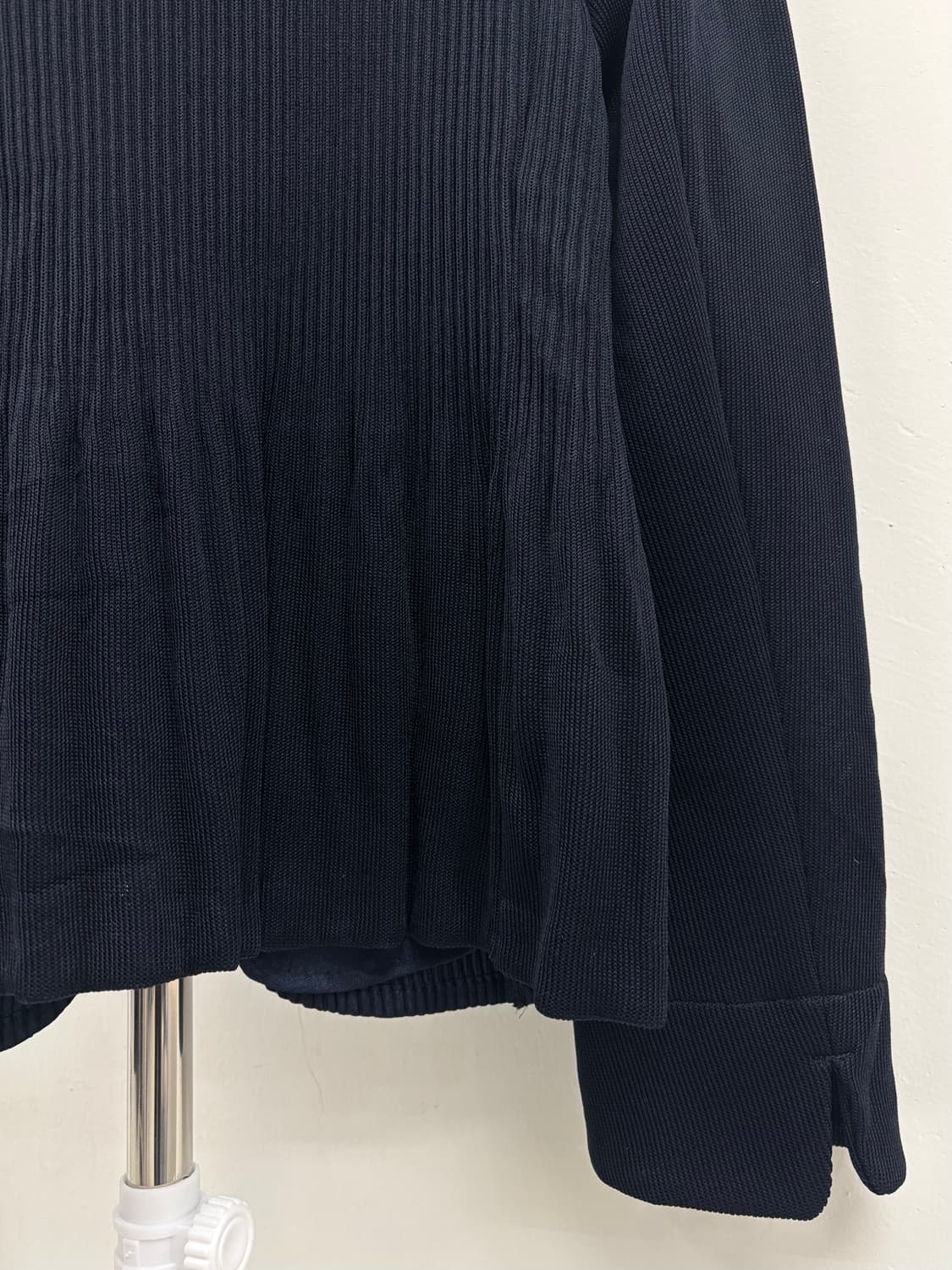 빈티지 네이비 플리츠 자켓 상품이미지8