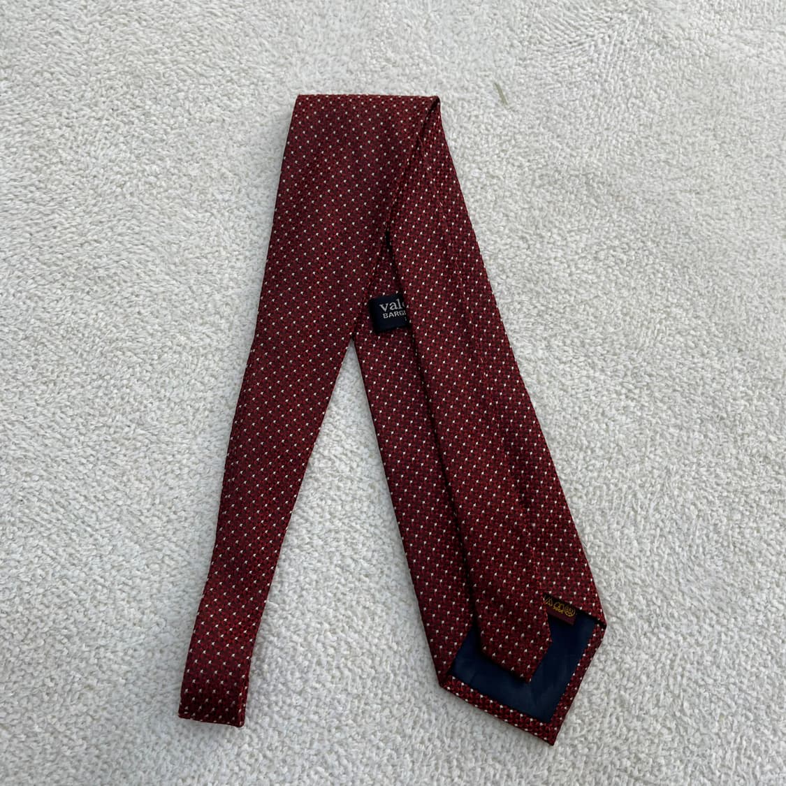 실측확인 발렌티노 패턴 넥타이 0406M 상품이미지2
