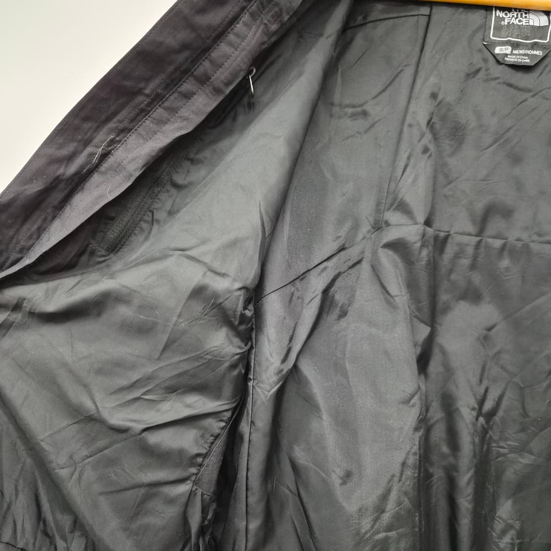 노스페이스 레드/블랙 바람막이 자켓 남성 S 상품이미지4
