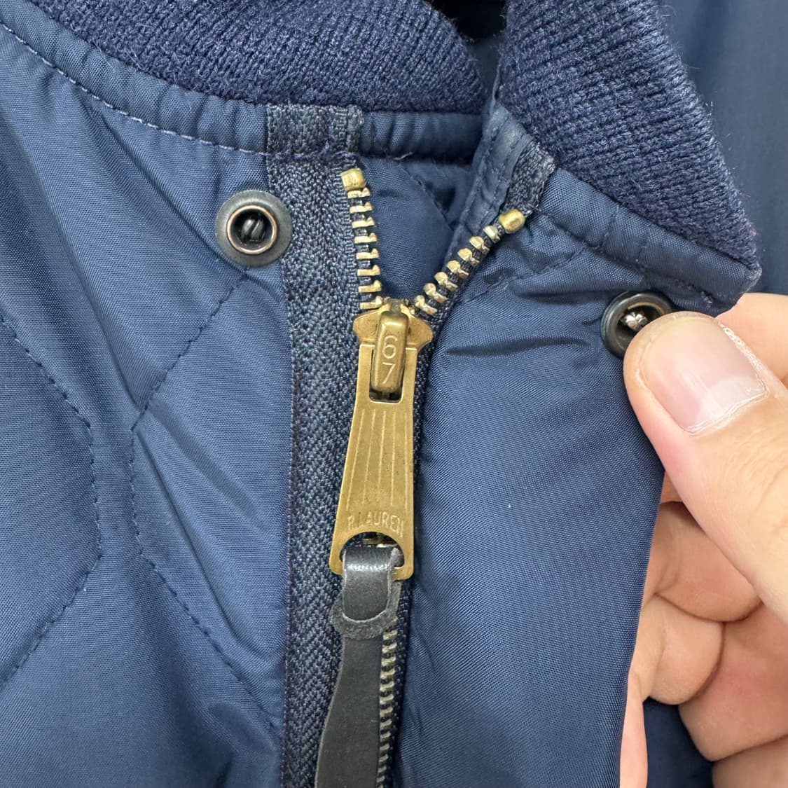 폴로 퀼팅 자켓  상품이미지4