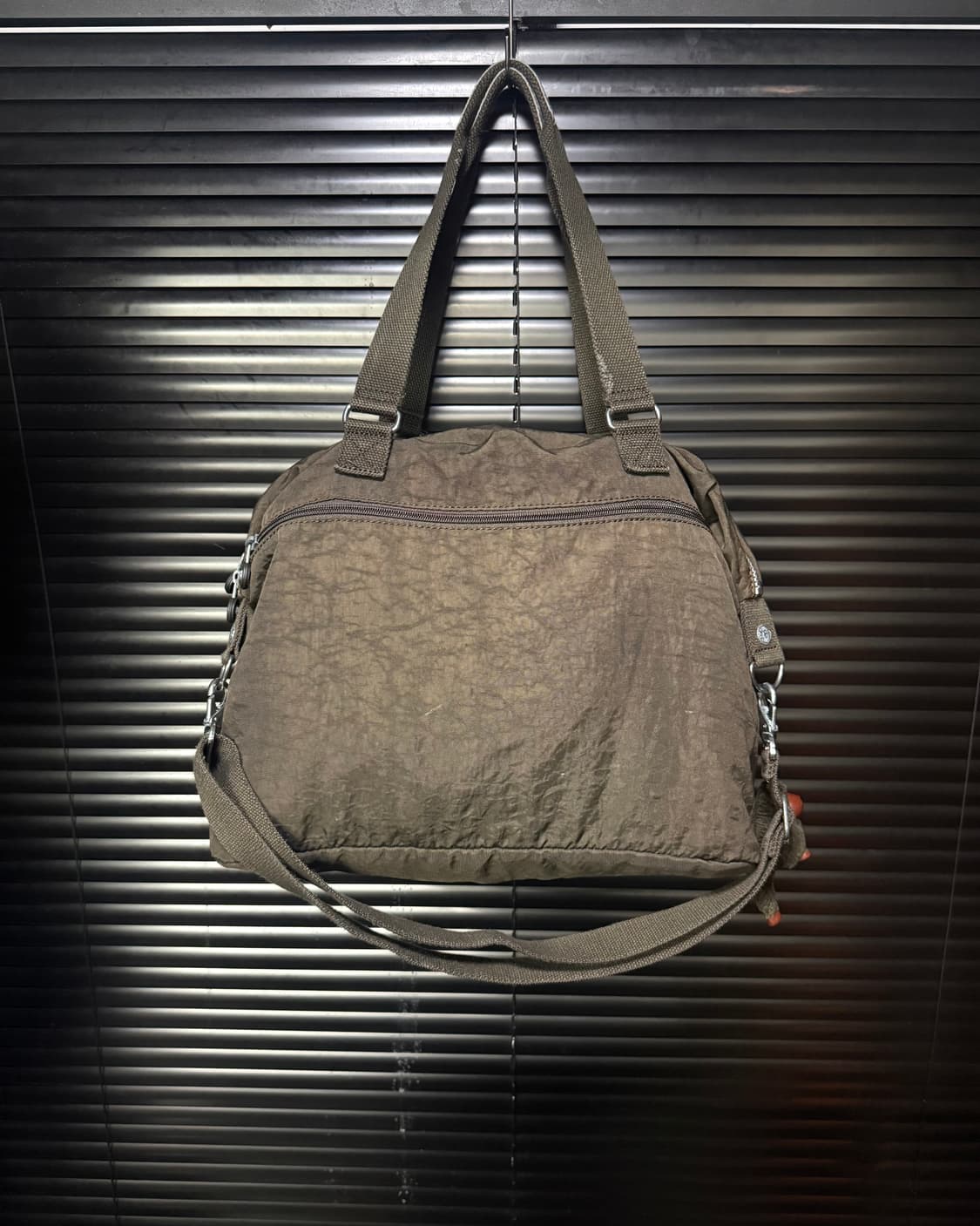 키플링 브라운 갈색 빅 크로스백 토드백 큰 가방 고릴라 인형 키링 모리걸 상품이미지7