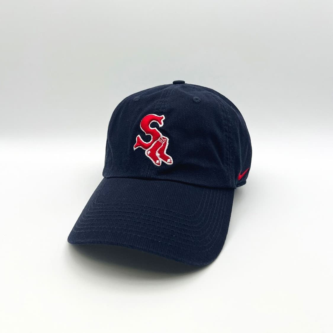 나이키 네이비 모자 NIKE MLB 보스톤 레드삭스 코듀로이 볼캡 상품이미지2