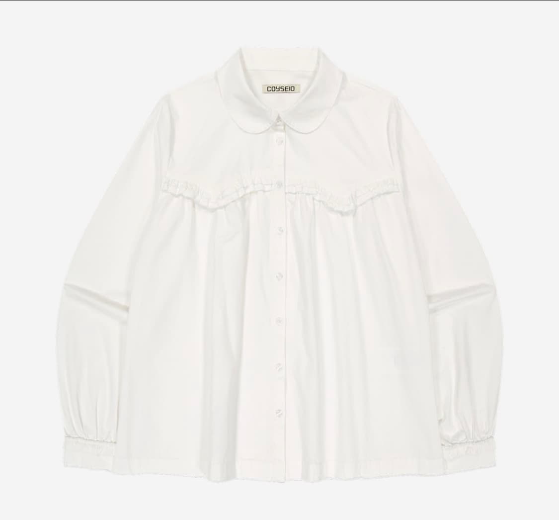 코이세이오 프릴 셔츠 상품이미지1