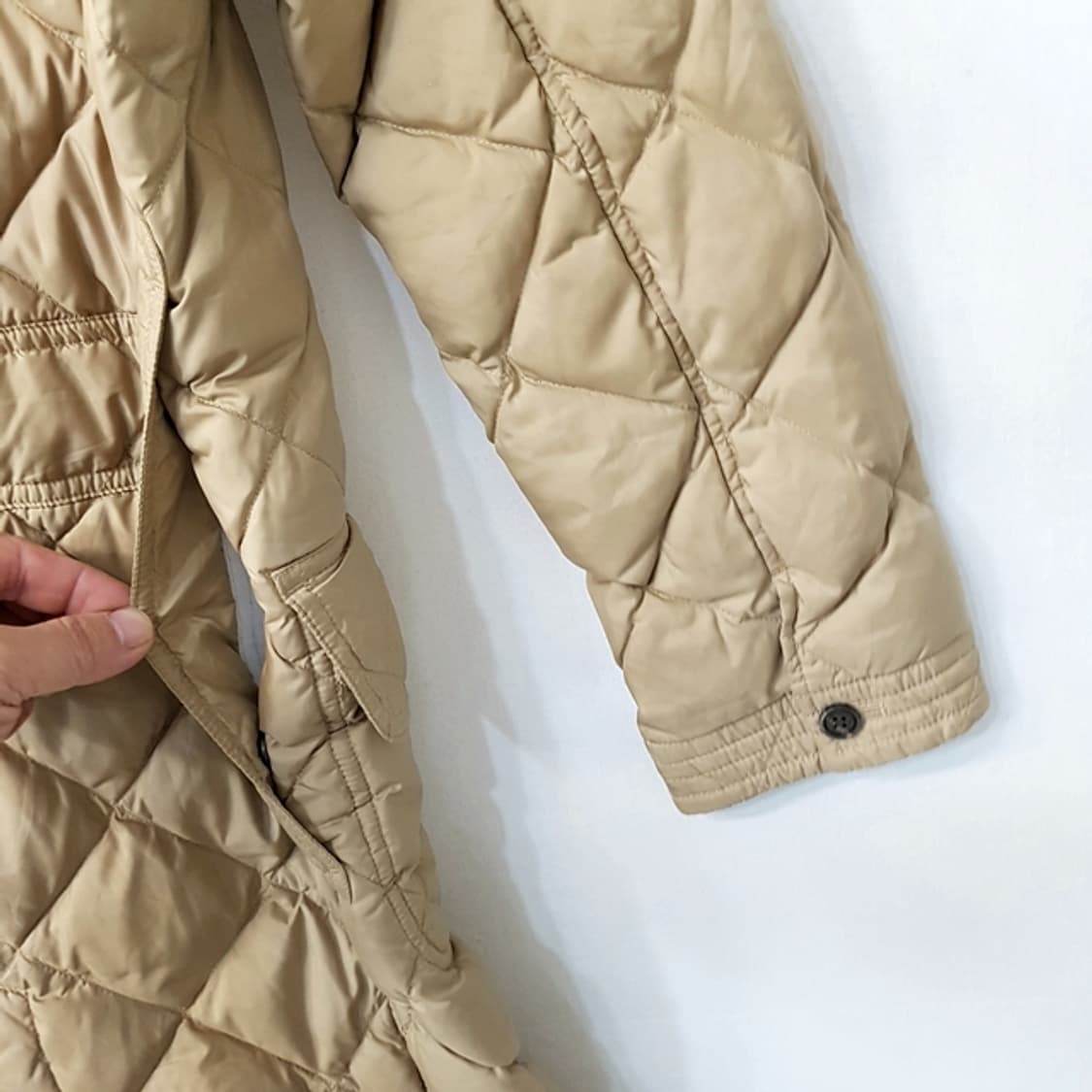 랄프로렌 다운 퀼팅 롱 패딩 상품이미지5