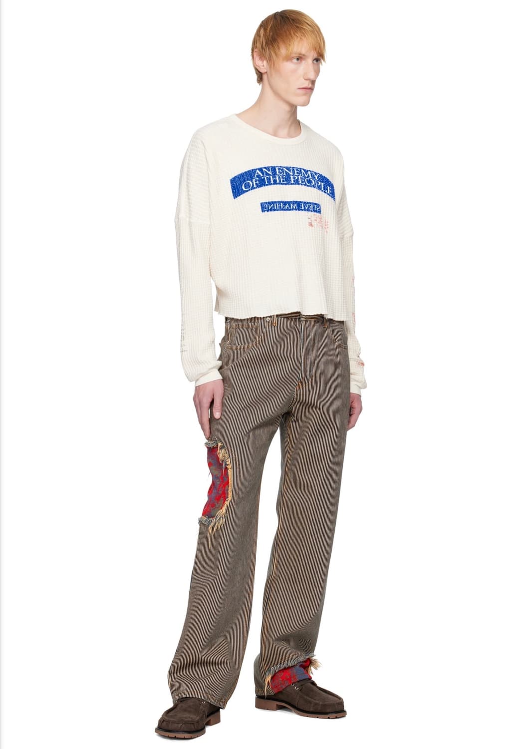 팔리 할리우드 스티브 써멀 와플니트 상품이미지1