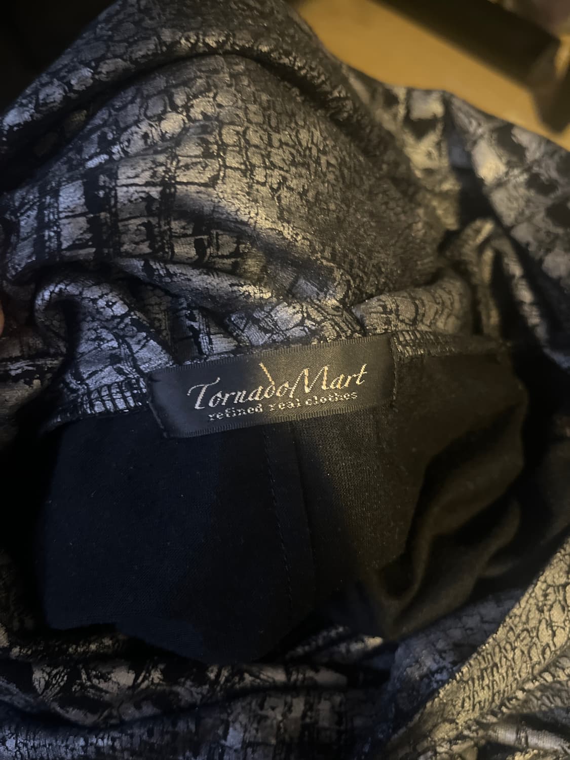 Tornado mart drape neck long sleeve 상품이미지5