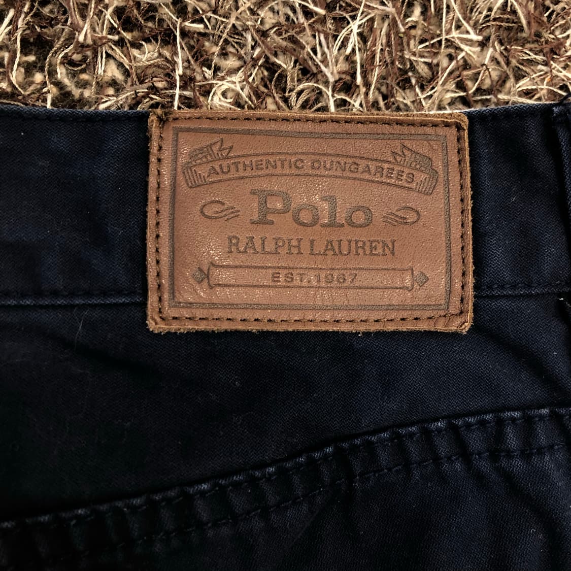 폴로 랄프로렌 네이비 코튼 팬츠 면바지 상품이미지6