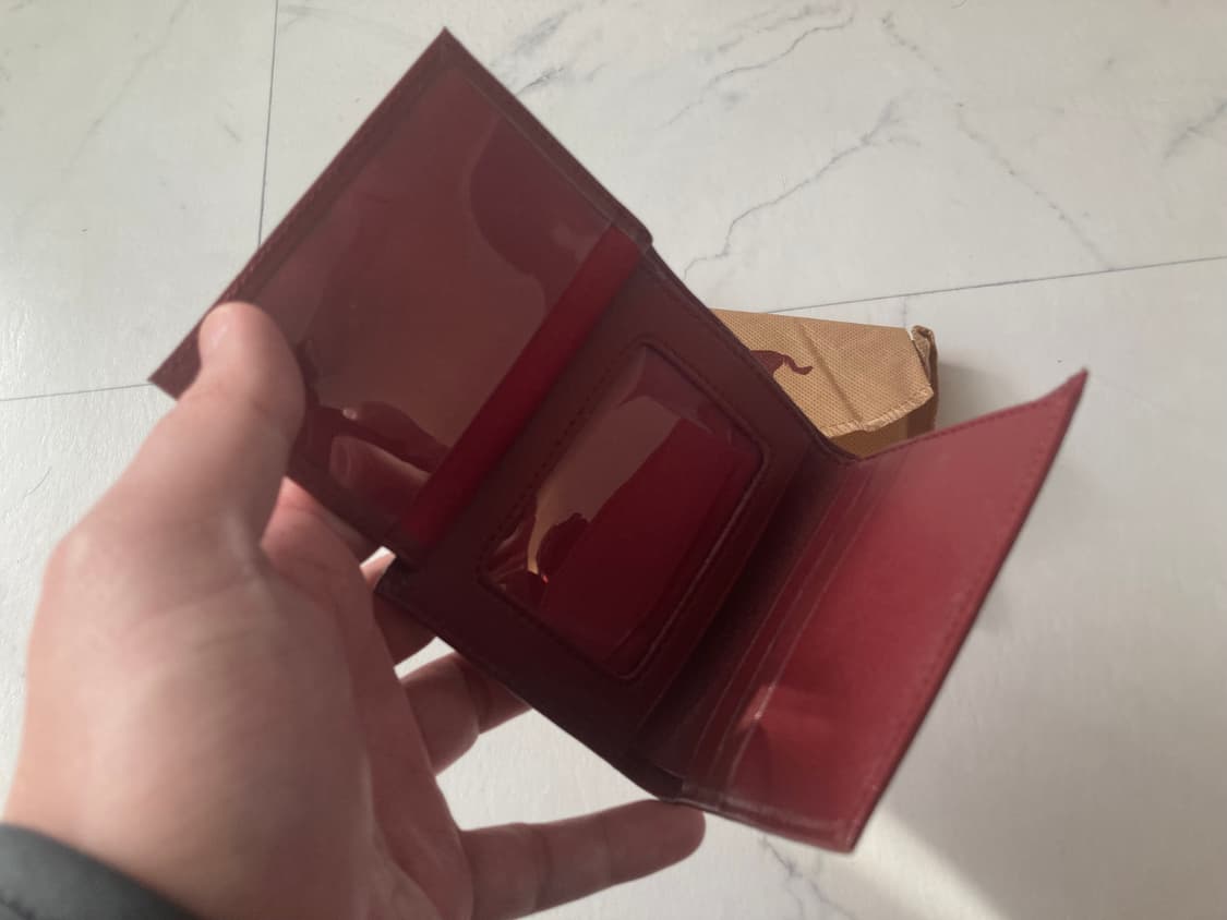 (새상품)말가죽 반지갑 상품이미지4