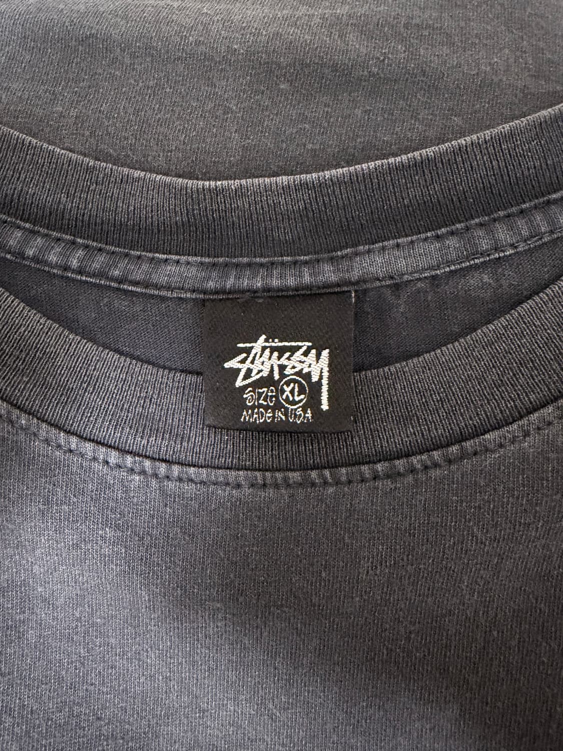 [xl] 스투시 비치 루트 티셔츠 블랙 상품이미지3