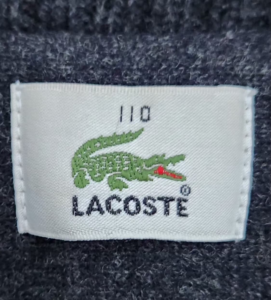 라코스테 모직자켓 블루종 110 XXL 상품이미지3