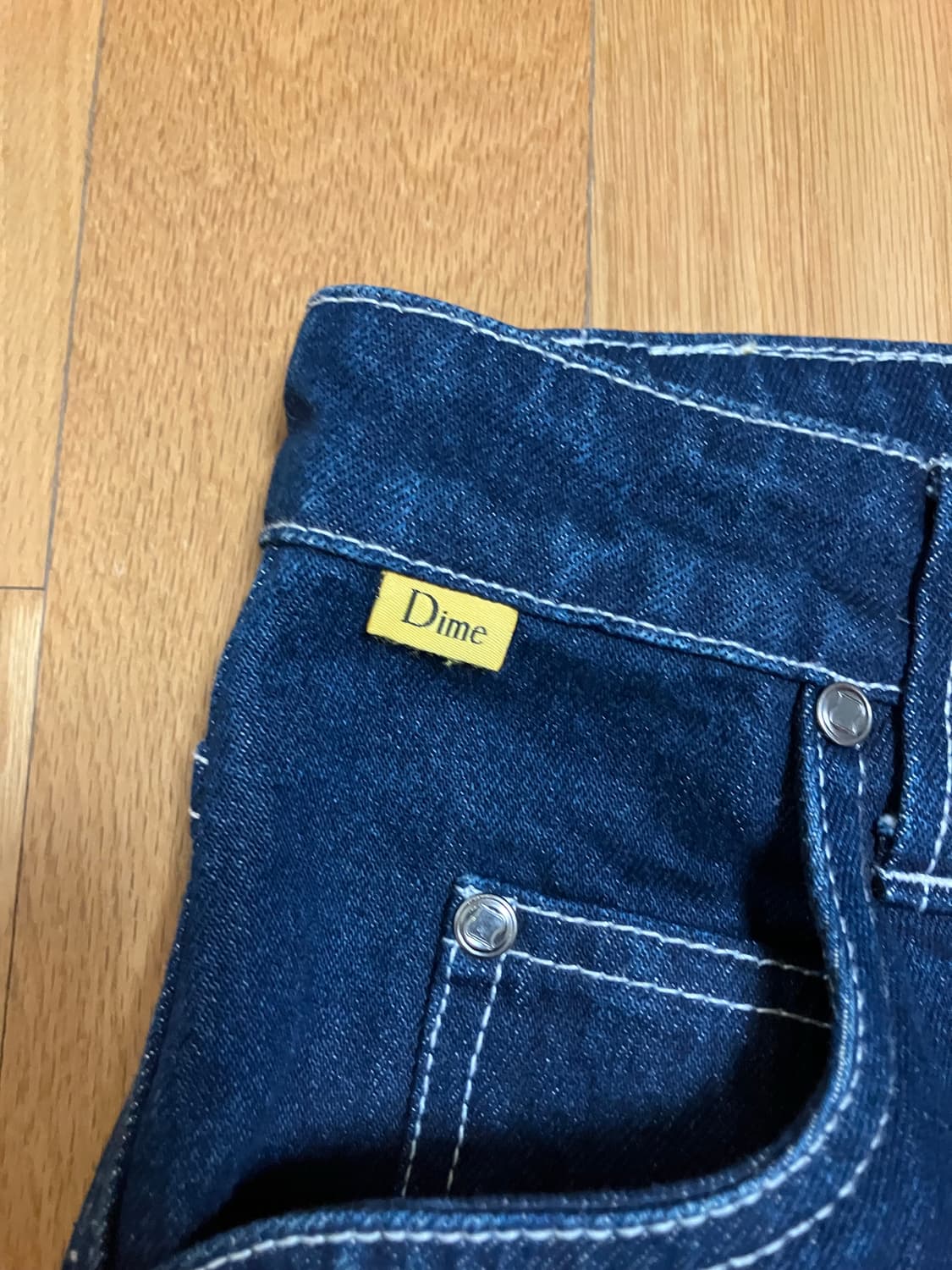 Dime 다임 스케이트보드 클래식 데님진 인디고블루 M 상품이미지3