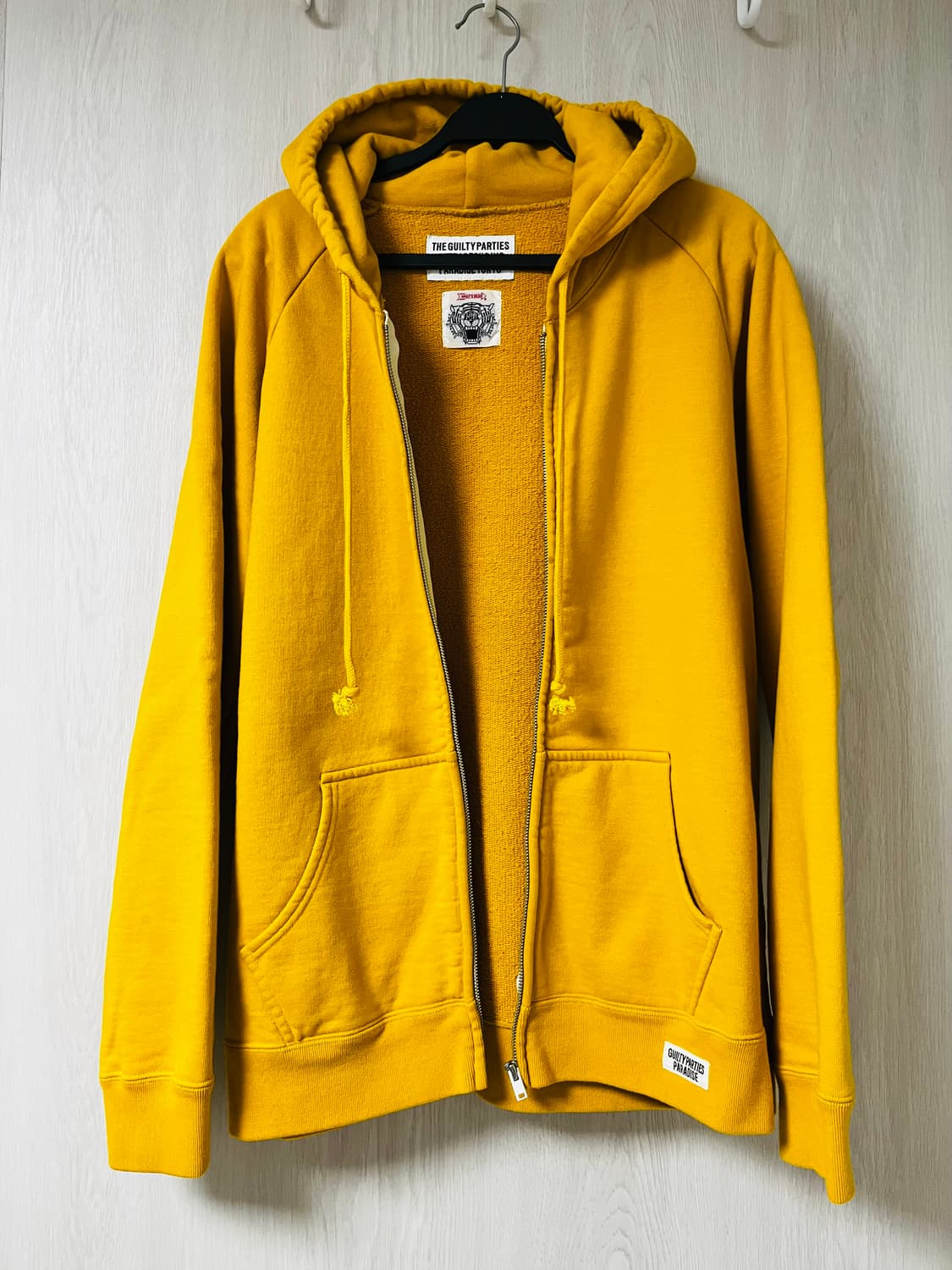 [정품] 와코마리아(WACKO MARIA) 프린팅 집업 후드 XL 상품이미지4