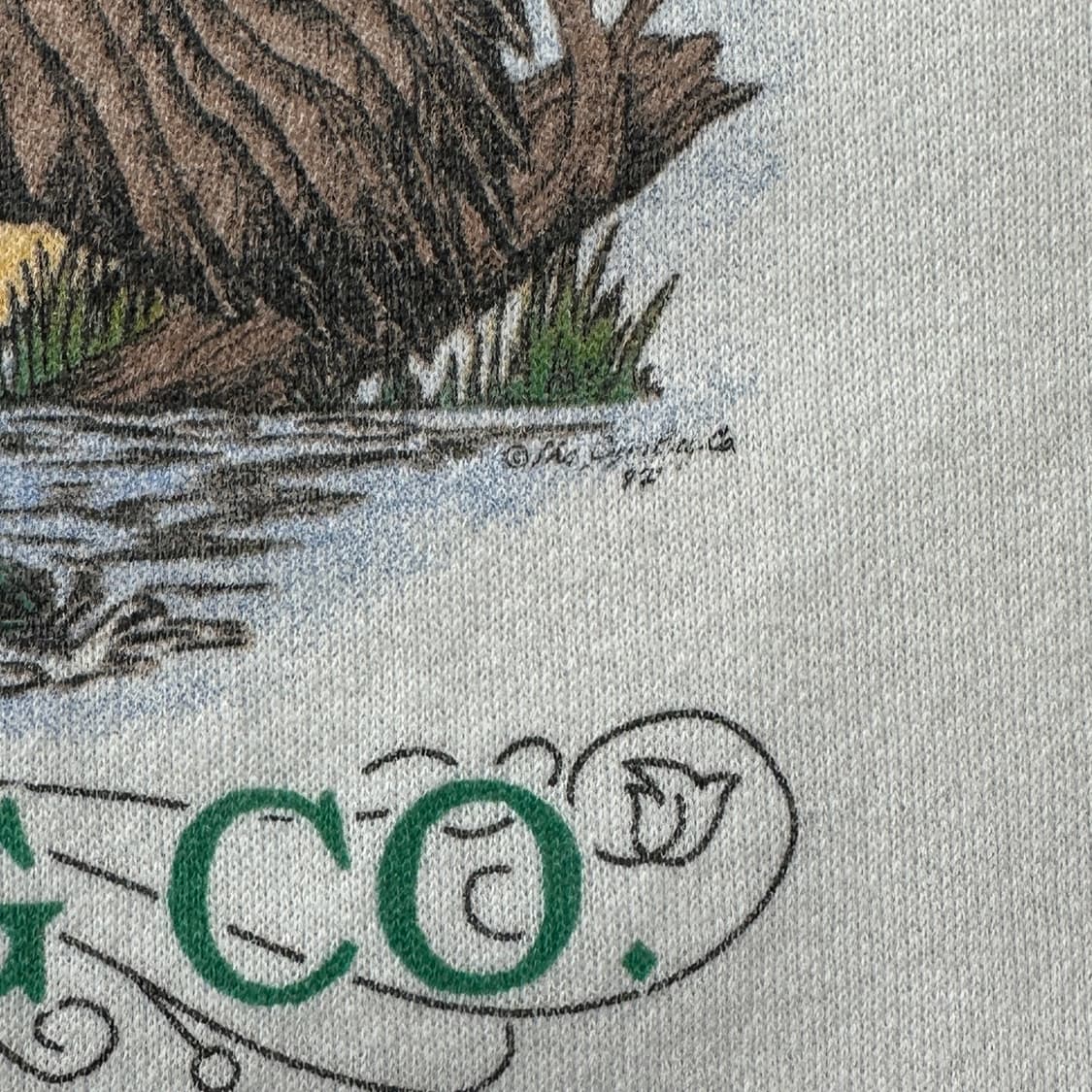 90s USA 툴텍스 버팔로 리버 빈티지 스웻셔츠 XL 상품이미지4