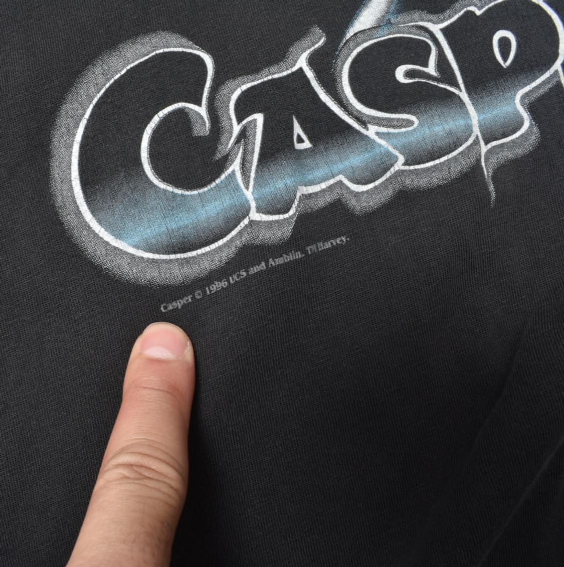 90s 오리지널 캐스퍼 반팔티 상품이미지4