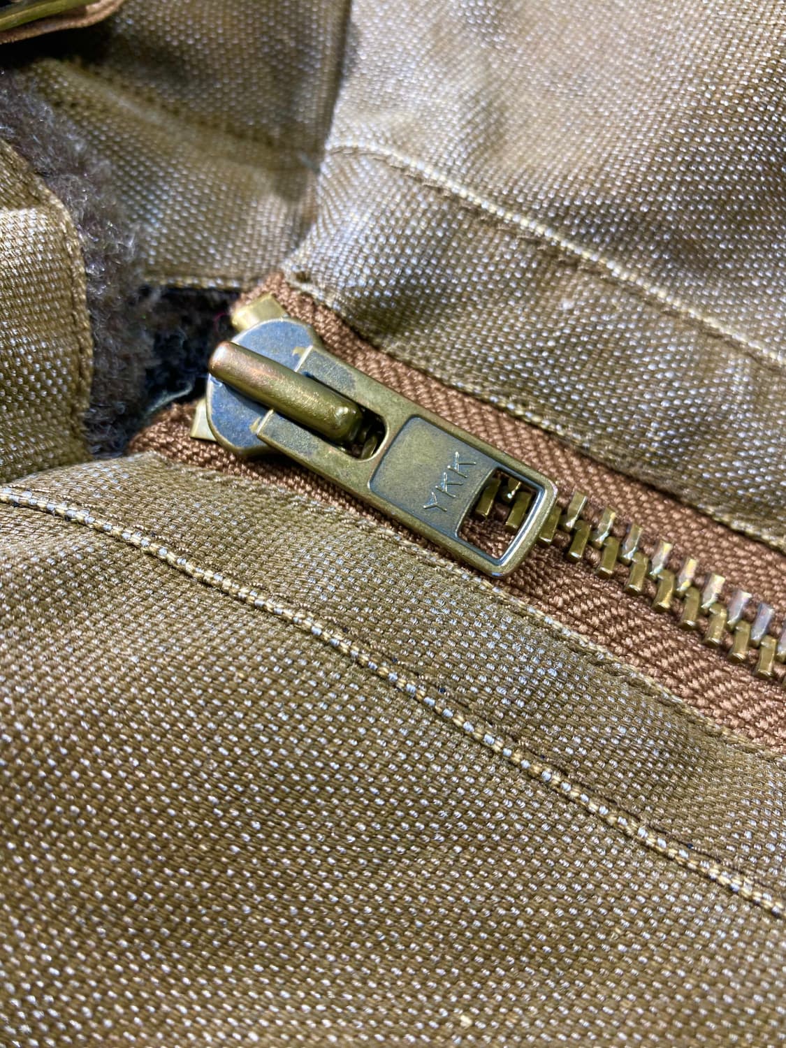 [L] House Of Blues 브라운 데님 B-3 자켓 상품이미지4