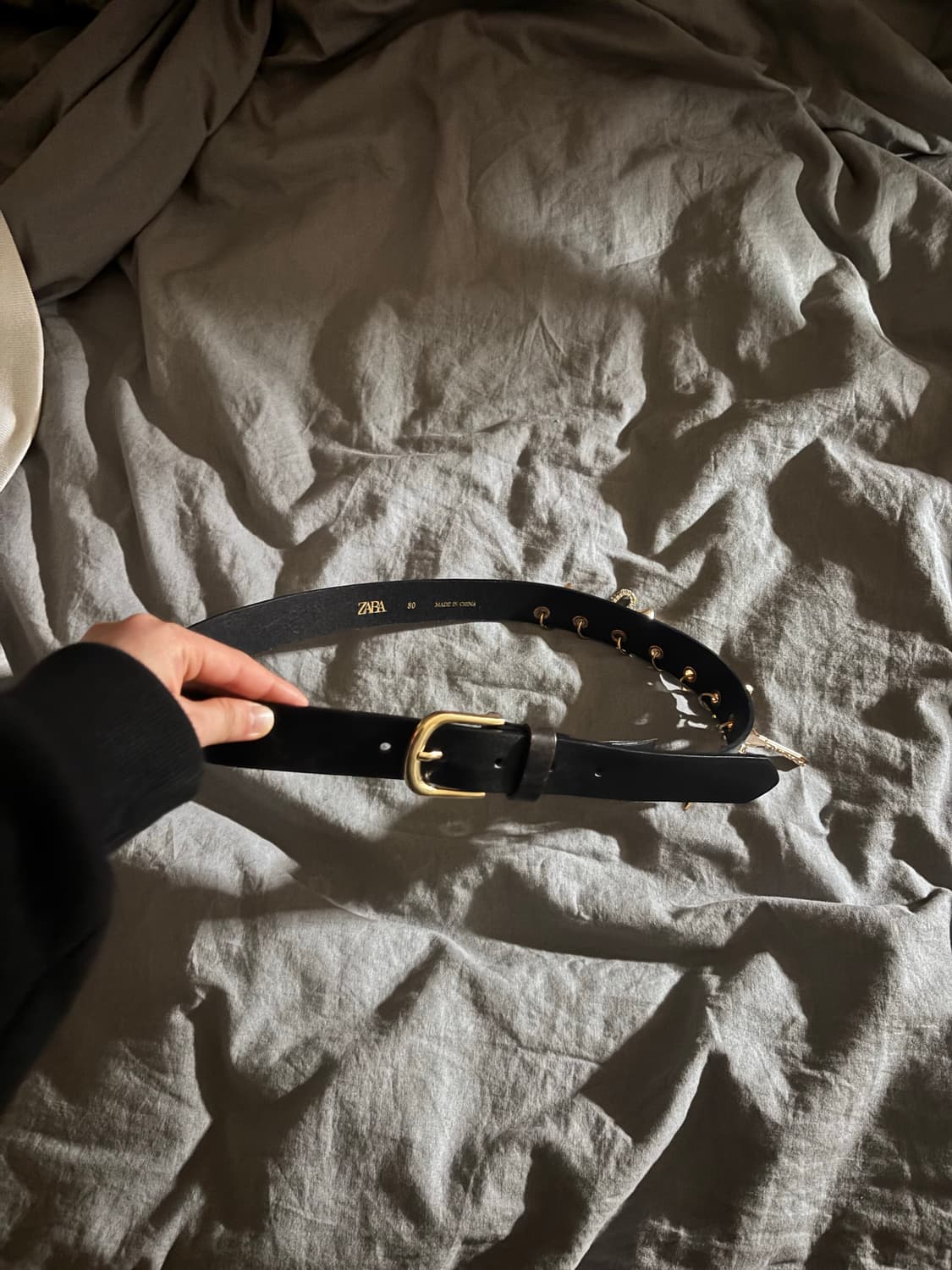 자라 ZARA 100% LEATHER CHARM BELT 상품이미지7